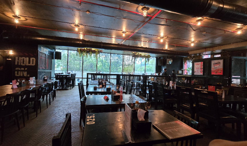 BKC Dive interior dining area