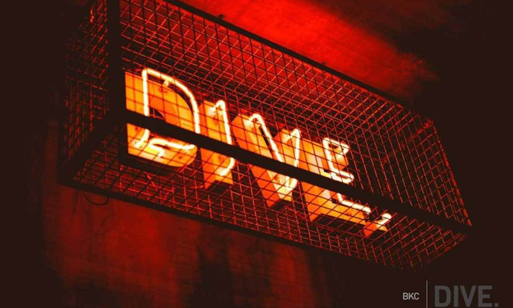BKC Dive neon sign