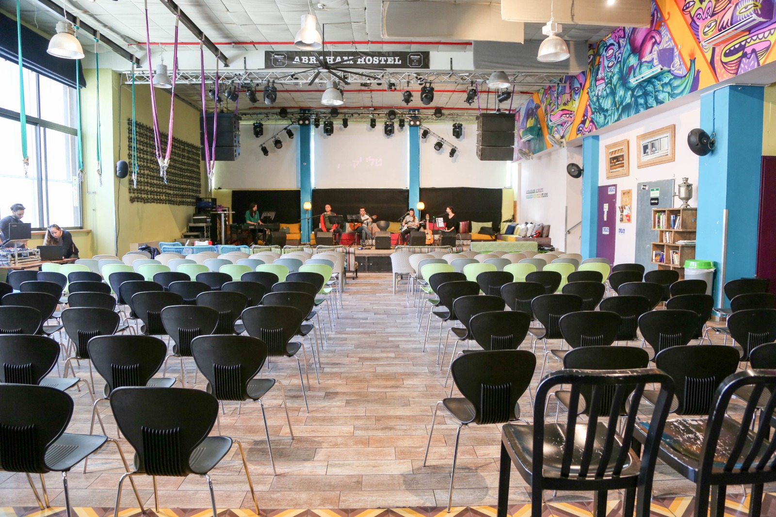 Event hall at Abraham Tel Aviv