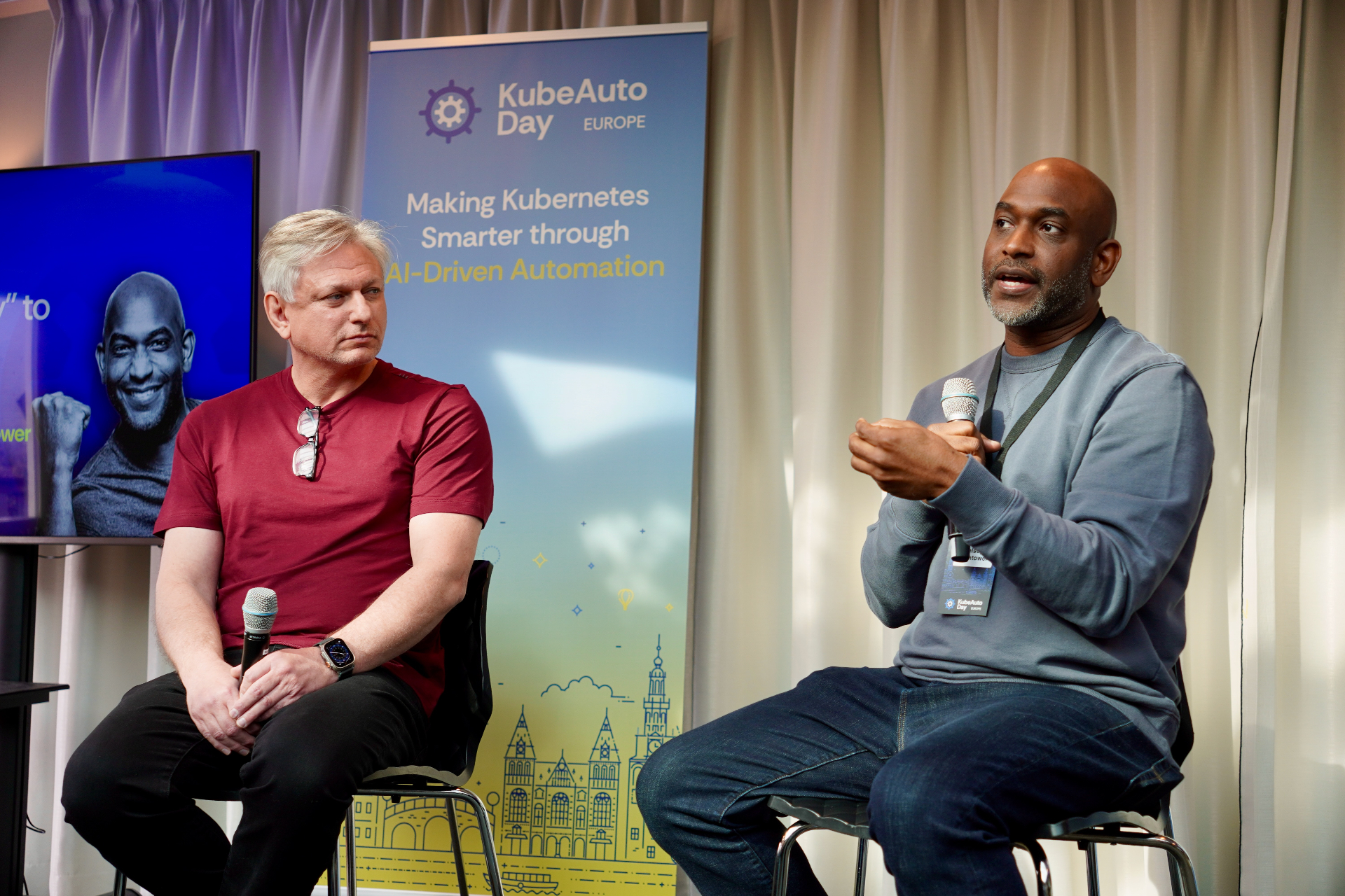 Panel discussion during KubeAuto Day